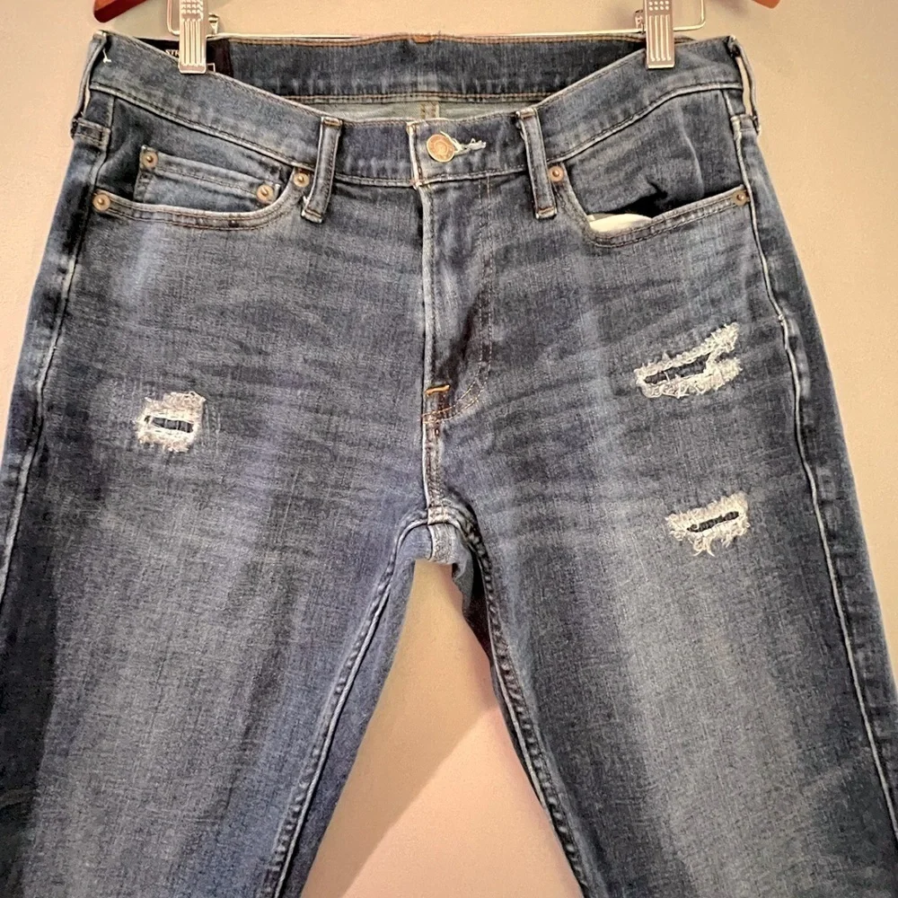 Men’s Abercrombie & Fitch 31x30 Langdon skinny stretch jean in EC
